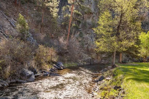 Creekside Retreat | Fireplace + Gameroom