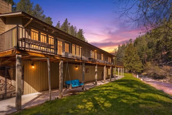 Creekside Retreat | Fireplace + Gameroom